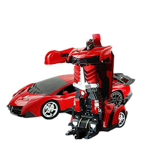 AK-819 Transformer Robot Car Toy Sports Car to Robot, Kids Action Figure Vehicle {Multicolour}