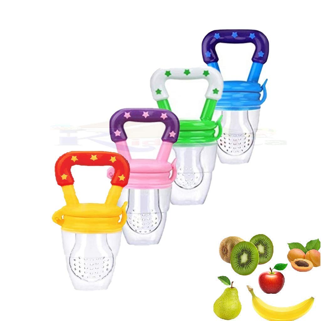 10098 Baby Food Feeder Silicone pecifier with Box