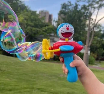 HH-9166 Battery Operated Doraemon Bubble Gun